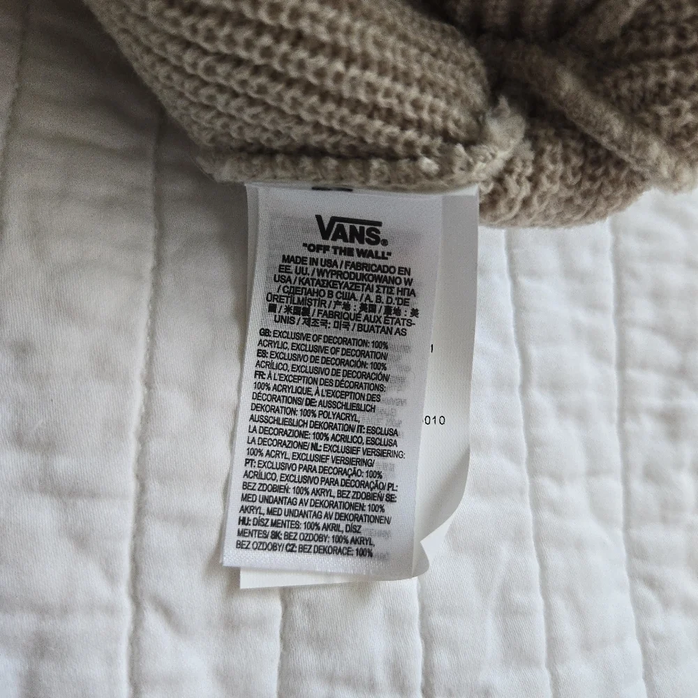 Vans Made In The USA Brown And Black Beanie 022026 - Picture 5 of 5